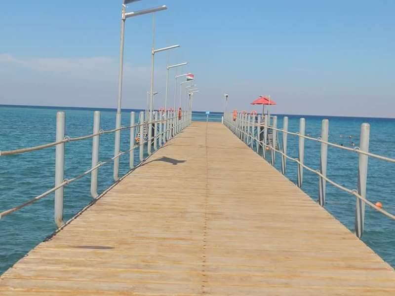 Chalet Porto South Beach - Beach Front Sea View Ain Sukhna Extérieur photo