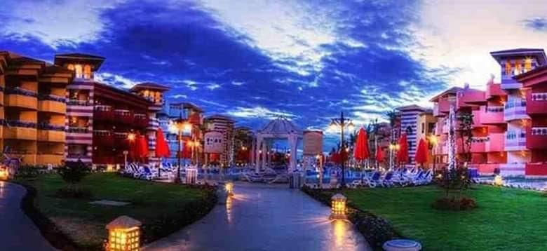 Chalet Porto South Beach - Beach Front Sea View Ain Sukhna Extérieur photo