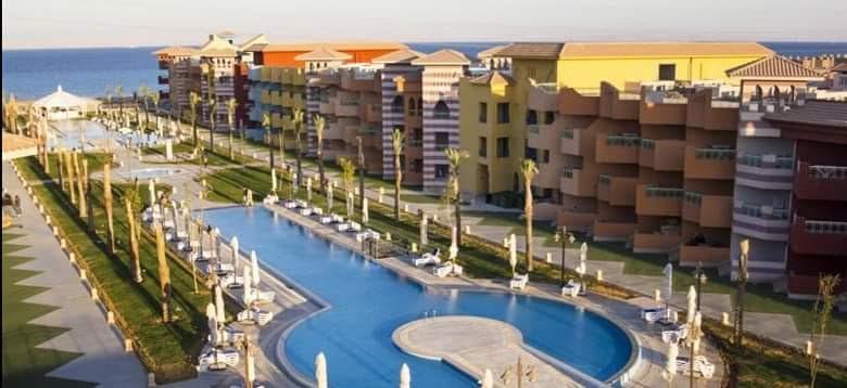 Chalet Porto South Beach - Beach Front Sea View Ain Sukhna Extérieur photo